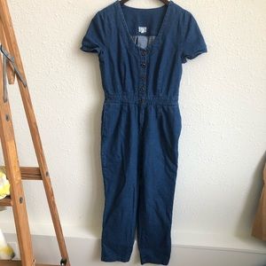 Denim Jumpsuit/ Romper